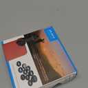 10 in 1 Cell Phone Camera Lens Kit, Wide Angle Lens & Macro Lens+Fisheye Lens+Telephoto Lens+CPL/Flow/Radial/Star Filter+Kaleidoscope 3/6 Lens for iPhone Samsung Sony and Most of Smartphone