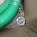 Discharge Hose Pump Kit Includes 2" x 50' Blue PVCBackwash Hose & 2"20' Green PVC Suction Hose,With aluminum cam lock fitting, round hole suction cup filter and groove adapter