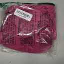 AQX Adult Leakproof Underwear for Incontinence, Washable Low Noise Reusable Adult Diaper Cover, Grey Plastic Pants Cover Unisex 2Pcs (XL, Pink)