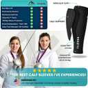 NEWZILL Compression Calf Sleeves (20-30mmHg) for Men & Women Perfect Option to Compression Socks for Running Travel Nursing
