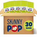 SkinnyPop Popcorn, Original, Whole Grain, Dairy-Free Snack, 0.65oz Bags
 (30ct) BB 01/31/2026