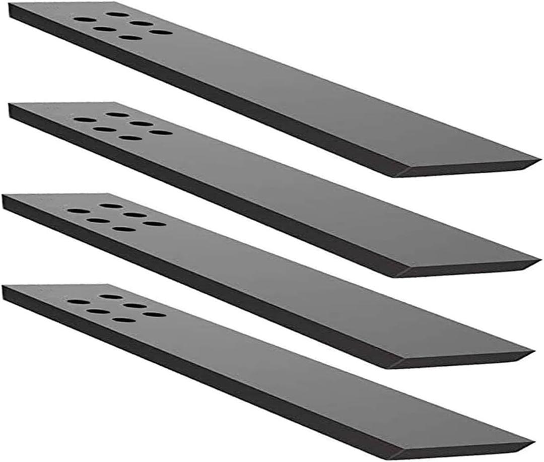 Countertop Support Bracket Heavy Duty 4 Pack Black 18" LX3.5 W Hidden Countertop Bracket Floating Knee Wall Support Metal Corbels for Quartz/Granite/Wood/Concret Countertops Screws Included