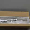 Under Desk Cable Management Tray Small  Clamp-Mounted Wire Organizer & Cord Management Under Desk Holder, No-Drill Metal Cable Tray for Home Office (White)