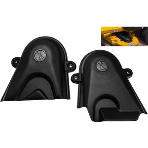 604337 604338 LH & RH Pulley Covers Compatible with Hustler Raptor and Raptor Limited Models