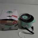 DASH Mini Rice Cooker Steamer with Removable Nonstick Pot, Keep Warm Function & Recipe Guide, .5 Quart, for Soups, Stews, Grains & Oatmeal - Aqua