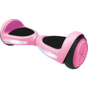 Hover-1 My First Hoverboard Electric Self-Balancing Hoverboard for Kids with 5 mph Max Speed, Dual 150W Motors, 6.3 Tires, 3 Miles Max Range, and LED Headlights (Pink)