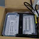 Sweetcrispy Countertop Ice Maker, Portable Ice Machine Self-Cleaning, 9 Cubes in 6 Mins, 26 lbs/24Hrs, 2 Sizes of Bullet Ice for Home Party Office, Black