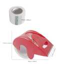 Heavy Duty Packaging Tape, 1.88" x 30 yd, Designed for Packing, Shipping and Mailing, Strong Seal on All Box Types, 1.5" Core, Clear, 6 Roll with Dispenser