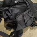 Hands- Nylon Walkie-Talkie Chest Bag,Universal Harness Backpack Two Way Radio Holder Accessory Adjustable Bag Hanging On Duty