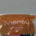 INNERSY Women's Seamless No Show Hipster Panties Invisible Light Underwear 3-Pack, Large, Berry Night