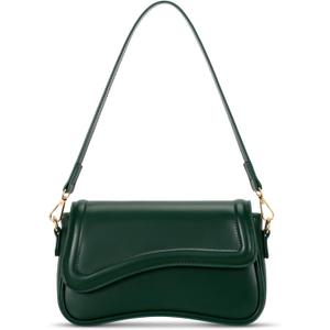 KKXIU Shoulder Bag for Women Small Clutch Purses Cute Hobo Handbag Trendy Underarm Bag (Green)