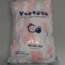 Yoofoss Baby Sleep Sack 12-18 Months 0.5 Tog Wearable Blanket for Baby, 3 Pack 100% Organic Cotton Infant Toddler Sleeping Sack 2-Way Zipper Lightweight Sleep Sack (Pink Floral)