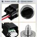 Fuel Pressure Sensor Fit for Chevy Equinox Malibu Replace 12635273