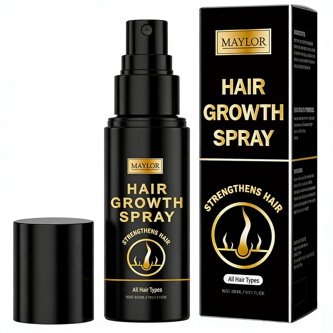 Hair Grow Hair Growth Spray for Women and Men, Natural Thickening Treatment for All Hair Types, Promotes Fuller Hair,50ml
