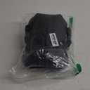 Aukee Memory Foam Car Neck Pillow Soft Leather Headrest for Driving Home Office Black (1PC)