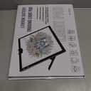 Rechargeable A3 Light Pad for Diamond Painting,Tracing Light Box with Stand and Clip,3 Colors Stepless Dimmable and 6 Levels of Brightness Light Board for Artists,Drawing,Sketching,Animation