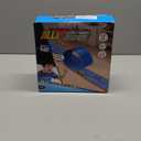 Upgrade Flexible Race Track for Kids, 15 Ft Flex Race Car Ramp Track with 4 Cars & Suction Cups - Compatible with Diecast 1/64th Cars, Car Tracks Toys for Kids Boys Girls Ages 3 4 5 6+ (Blue)