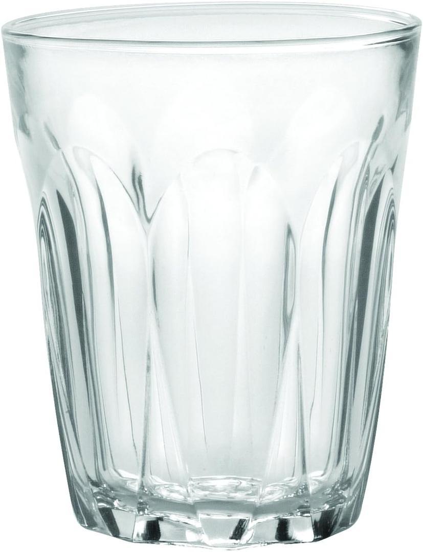 Duralex - Provence Clear Drinking Glass Tumblers, Sets of 6 (8oz. (250ml))