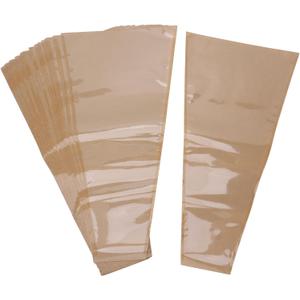 Yosoo Flower Wrapping Bags 50 PCS, Paper Floral Packing Sleeves with Ribbon, Bouquet Wrap Bags, Wedding Birthday Graduation