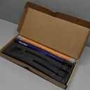 2026 Upgrade Offset Extension Wrench and 3 Different Lengths Extension Clamps Tight Tool, Versatile Vise Grip, Includes 1/2", 1/4" , 3/8" Drive Adapters, Universal Ratchet Extensions for Tight Spaces (Blue and Orange)