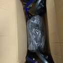 Medline Steel Rollator Walker with Seat, Blue, 300 lb. Weight Capacity, 8 Wheels, Foldable, Adjustable Handles, Rollator Walker for Seniors, Rolling Walker for Mobility Impairment