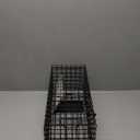 Live Squirrel Trap Heavy Duty Humane Animal Cage Trap - 17 x 7 x 7 (Black)