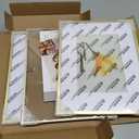 Metal Picture Frame, Aluminum Photo Frames, 5x7 with Mat or 8 x 10 Without Mat, for Table Top Display and Wall Mounting, Wall Hook Hanging Hardware Included - (Gold, 3 Pack)