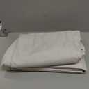 100% Blackout Shield Linen Blackout Curtains for Bedroom 96 Inches Long, Back Tab/Rod Pocket Living Room Drapes, Thermal Insulated Blackout Curtains 2 Panels Set, 50" W x 96" L, Beige