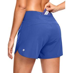 G Gradual Women's Running Shorts with Mesh Liner 3" Workout Athletic Shorts for Women with Phone Pockets, Size XL