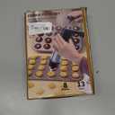 Quimoy Stainless Steel Cookies Press, Cookie Press Gun Kit with 13 Cookie Discs and 8 Piping Tips, Cookies Baking Gadgets for Christmas Baking & Cake(Comes with Cleaning Brush)