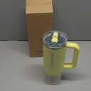 STANLEY Quencher ProTour Flip Straw Tumbler with Leakproof Lid | Built-In Straw & Handle | Cupholder Compatible for Travel | Insulated Stainless Steel Cup | BPA-Free (30 Ounces, Pomelo)