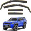 in-Channel Window Visors Rain Guards Fit for Toyota 4Runner 2025 2026, Visors Vent Visors Window Deflector, Vent Shades Car Accessories,Weather Protection -4 pcs