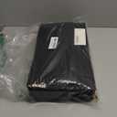 ZTUJO Purse Organizer Insert, Felt Bag Organizer with Metal Zipper, Handbag & Tote Shaper, For Speedy Neverfull Tote (X-Large, Black)