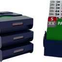 Baron Barclay Bid Pal – Bridge Bidding Devices for The Card Game Bridge – Set of 4 (Blue), 5.75" x 3" x 1.25"