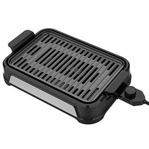 Mueller Ultra Gourmet Smokeless Indoor Grill, Removable Nonstick Grill Plate, Adjustable Temperature, 120V