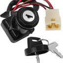 Ignition Key Switch Main Switch for Polaris Sportsman 500 Scrambler 400 500 Magnum 500 Sport 400 Trail Blazer 250 Xplorer 400 1999 Magnum 425 1997-1998 Sportsman 400 1997 Big Boss 400 500 1997-1999