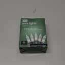 Christmas Lights Clear White 100 Count Incandescent Lights UL Certified Connectable Christmas Tree Lights with Green Wires for Indoor Outdoor Xmas, Wedding, Holiday, Party, Home Decorations