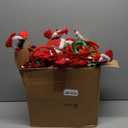 Giegxin 80 Pcs Christmas Party Decorations for Adults Include 40 Christmas Headbands Bulk 40 Holiday Glitter Sunglasses Bulk