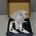 2026 Upgraded Retro Gaming Console Stick, Video Games Stick Built-in 23 Emulators Console Projector, 40000+ Game System with 4K HDMI, Plug and Play TV Video Game Stick with Controllers (Light White)