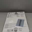 KOHLER 4636-RL-0 Cachet ReadyLatch Elongated Toilet Seat Slow Close, Soft Close Toilet Seat Quiet Lid, Contoured Grip-Tight Bumpers Installation Hardware, Apartment Essentials, White