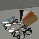 CCVOO Reading Glasses for Women/Men, Eyeglasses, Blue Light Readers for Women/Men, Computer Eye Glasses, Cheaters (*C1 Mix)
