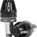Motorcycle Handlebar End Caps For Ninja ZX-10R 2004-2024 Ninja ZX-10RR 2017-2024 7/8 Bars 17mm Diameter CNC Handlebars (See details below) ninja zx-10r Accessories (Gray)