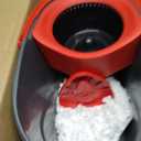 O-Cedar EasyWring Microfiber Spin Mop, Bucket Floor Cleaning System, Red, Gray, Standard