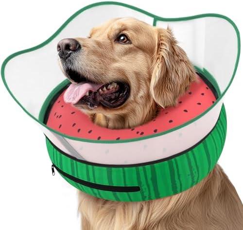 Amazon.com : Supet Raised Inflatable Dog Cone Collar to Stop Licking, Soft Dog Cone Alternative After Surgery, Pet Neck Donut Collar for Small Medium Large Dogs : Pet Supplies