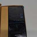 BBQOVN Smart WiFi Wireless Meat Thermometer Unlimited Range 7 NIST Cert.Sensors Accuracy 0.5F Sub-1G (10X Stronger than Bluetooth)APP&Digital Base,Monitor for BBQ, Grill,Oven, Smoker(1, Black,Small)