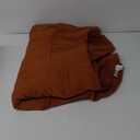 Love's cabin Seersucker Terracotta King Size Comforter Set 7 Pieces, All Season Bedding Set, King Bed in a Bag Comforter Set with Comforter, Flat Sheet, Fitted Sheet, Pillowcase and Pillow Sham (King (102"X90"))