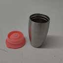 Munchkin Stainless Steel Sippy Cups for Toddlers 1-3, Spill Proof Miracle 360 Cup, Insulated, 10 Ounce, Pink (1 Pack)