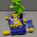 Dinosaur Shooting Toys for Kids 3-5 Years, Movable Target Shooting Games with 2 Air Pump Launcher, Interactive Competition Game Gift for Boys and Girls Ages 3 4 5 6 7 8 Years Old (2 Popper Guns)