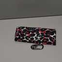 MUSICOZY Sleep Headphones Bluetooth 5.4 Headband, Wireless Earphones Music Sleep Earbuds Sleeping Eye Mask with HD Stereo Speakers for Workout Running Travel Yoga, Ideal Gifts (Black Red Lip)