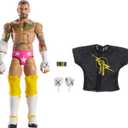 Mattel WWE Elite Action Figure & Accessories, Series #113 6-inch Collectible 6-inch Collectible CM Punk with 25 Articulation Points & Swappable Hands
